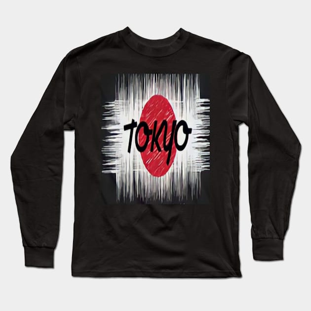 Tokyo Long Sleeve T-Shirt by Tianna Bahringer